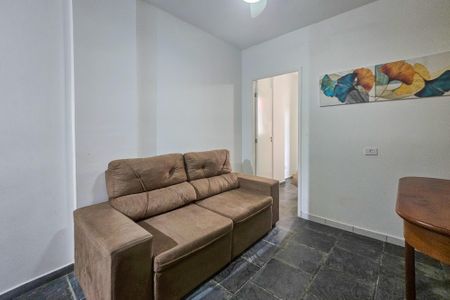 Sala de apartamento para alugar com 2 quartos, 65m² em Vila Julia, Guarujá
