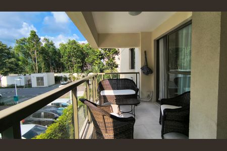 Varanda  de apartamento para alugar com 3 quartos, 85m² em Recreio dos Bandeirantes, Rio de Janeiro