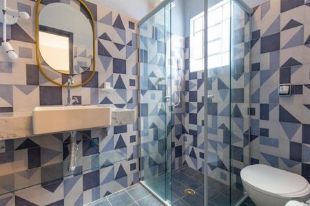 Casa para alugar com 82m², 2 quartos e 1 vaga Casa para alugar com 82m², 2 quartos e 1 vagaBanheiro 1