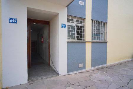 Apartamento para alugar com 45m², 1 quarto e sem vagaFachada do bloco