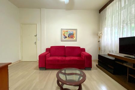 Sala de apartamento à venda com 2 quartos, 70m² em Nova Suíça, Belo Horizonte