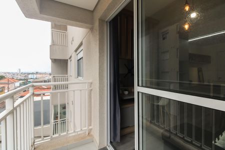 Varanda  de kitnet/studio para alugar com 1 quarto, 33m² em Penha de França, São Paulo