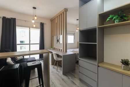 Studio - Sala  de kitnet/studio para alugar com 1 quarto, 33m² em Penha de França, São Paulo