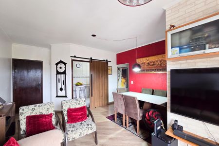 Sala de apartamento à venda com 3 quartos, 101m² em Vila Euclides, São Bernardo do Campo