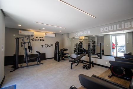 Apartamento para alugar com 55m², 2 quartos e 1 vaga Apartamento para alugar com 55m², 2 quartos e 1 vagaÁrea comum - Academia