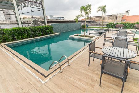 Apartamento para alugar com 48m², 2 quartos e 1 vaga Apartamento para alugar com 48m², 2 quartos e 1 vagaÁrea comum - Piscina