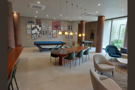 Área comum de apartamento para alugar com 1 quarto, 30m² em Indianópolis, São Paulo