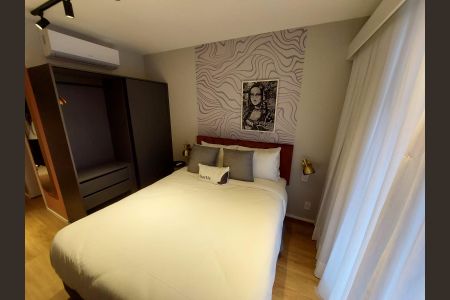 Quarto de apartamento para alugar com 1 quarto, 30m² em Indianópolis, São Paulo