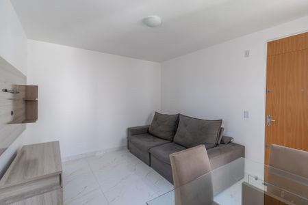Sala de apartamento para alugar com 2 quartos, 44m² em Bonsucesso, Belo Horizonte