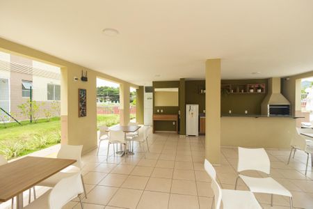 Apartamento para alugar com 55m², 2 quartos e 1 vagaÁrea comum - Salão de festas
