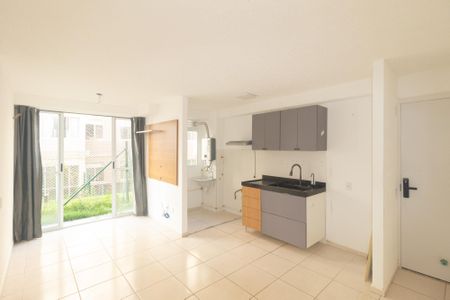 Sala/Cozinha de apartamento para alugar com 2 quartos, 55m² em Campo Grande, Rio de Janeiro