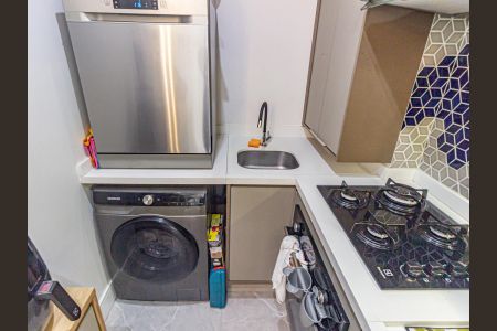 Apartamento para alugar com 38m², 2 quartos e sem vagaCozinha e Área de Serviço