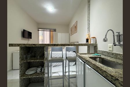 Apartamento à venda com 22m², 1 quarto e sem vagaCozinha americana