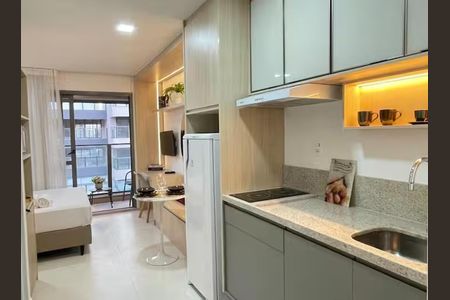 Studio à venda com 24m², 1 quarto e sem vaga Studio à venda com 24m², 1 quarto e sem vagaCozinha