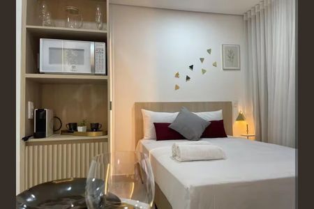 Quarto de kitnet/studio à venda com 1 quarto, 24m² em Brooklin, São Paulo