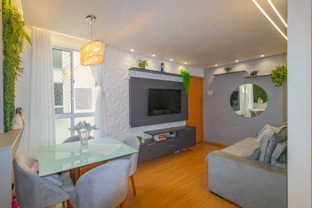 Sala de apartamento à venda com 2 quartos, 40m² em Estância Velha, Canoas