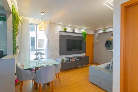Sala de apartamento à venda com 2 quartos, 40m² em Estância Velha, Canoas