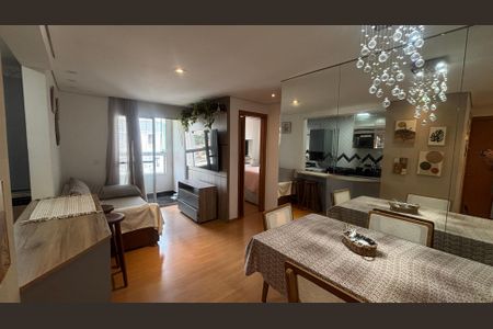 Sala = Sala de Jantar de apartamento à venda com 2 quartos, 50m² em Utinga, Santo André