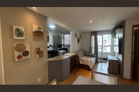 Apartamento à venda com 50m², 2 quartos e 2 vagasSala = Sala de Jantar