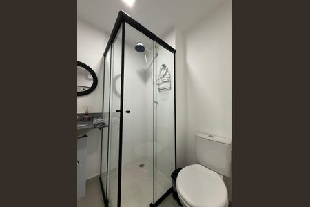 Banheiro social de kitnet/studio à venda com 1 quarto, 19m² em Campos Elíseos, São Paulo
