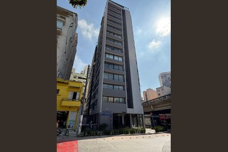 Studio para alugar com 19m², 1 quarto e sem vagaFachada