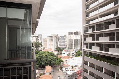 Vista da Varanda de apartamento para alugar com 1 quarto, 34m² em Vila Clementino, São Paulo