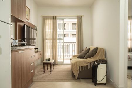 Sala de apartamento para alugar com 1 quarto, 34m² em Vila Clementino, São Paulo