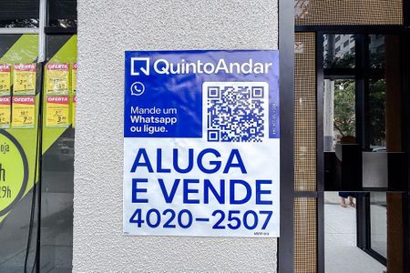 Studio à venda com 29m², 1 quarto e 1 vagaPlaquinha