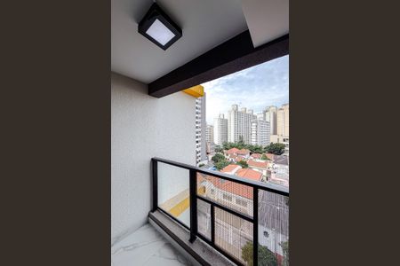 Varanda da Sala de kitnet/studio à venda com 1 quarto, 29m² em Vila Mariana, São Paulo