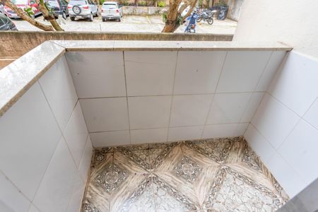 Varanda  de apartamento à venda com 2 quartos, 60m² em Campanário, Diadema