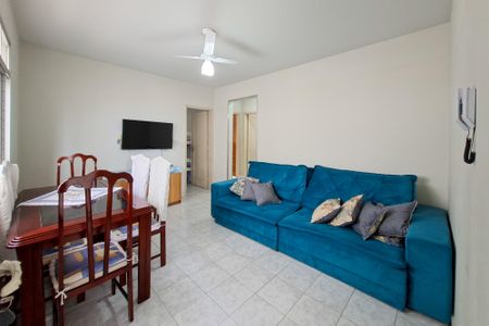 Sala de apartamento para alugar com 2 quartos, 73m² em Guilhermina, Praia Grande