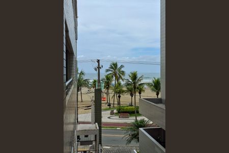 Vista da sala de apartamento para alugar com 2 quartos, 73m² em Guilhermina, Praia Grande