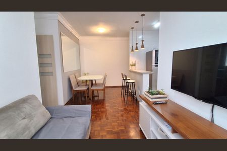 Sala de apartamento à venda com 2 quartos, 54m² em Santa Paula, São Caetano do Sul