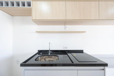 Studio para alugar com 25m², 1 quarto e sem vaga Studio para alugar com 25m², 1 quarto e sem vagaCozinha