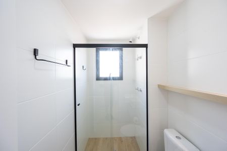 Studio para alugar com 25m², 1 quarto e sem vaga Studio para alugar com 25m², 1 quarto e sem vagaBanheiro Social