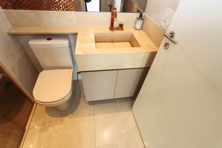 Apartamento à venda com 74m², 2 quartos e 2 vagas Apartamento à venda com 74m², 2 quartos e 2 vagasBanheiro Social