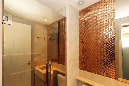 Apartamento à venda com 74m², 2 quartos e 2 vagas Apartamento à venda com 74m², 2 quartos e 2 vagasBanheiro Social