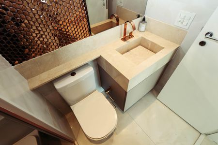 Apartamento à venda com 74m², 2 quartos e 2 vagas Apartamento à venda com 74m², 2 quartos e 2 vagasBanheiro Social