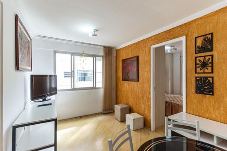 Sala de apartamento para alugar com 1 quarto, 36m² em Campos Elíseos, São Paulo