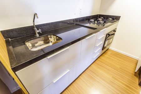 Apartamento à venda com 53m², 1 quarto e 1 vagaCozinha