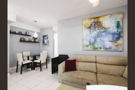 Sala de apartamento à venda com 2 quartos, 79m² em Barra Olímpica, Rio de Janeiro