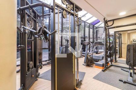 Apartamento para alugar com 126m², 3 quartos e 2 vagas Apartamento para alugar com 126m², 3 quartos e 2 vagasÁrea comum - Academia