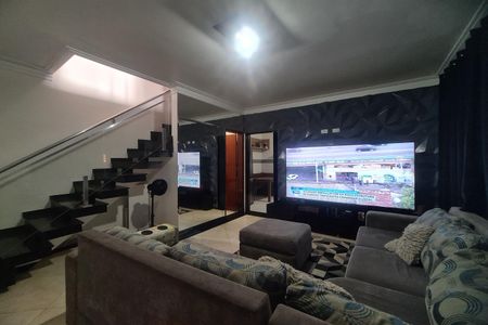 Sala de casa para alugar com 3 quartos, 110m² em Vila Industrial, São Paulo