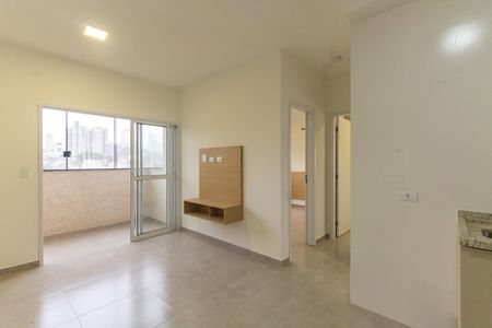 Sala/Cozinha de apartamento para alugar com 2 quartos, 44m² em Vila Gomes Cardim, São Paulo