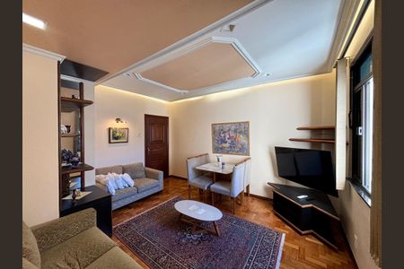 Sala de apartamento para alugar com 2 quartos, 70m² em Copacabana, Rio de Janeiro