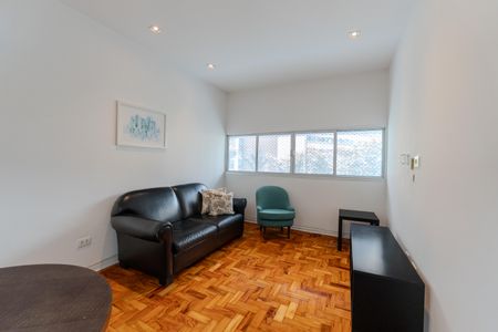 Sala de apartamento para alugar com 1 quarto, 45m² em Bela Vista, São Paulo