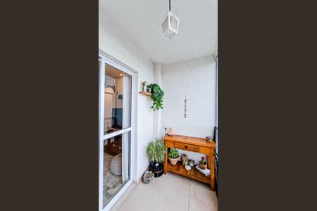 Varanda da Sala de apartamento à venda com 2 quartos, 57m² em Vila Sao Paulo, Guarulhos