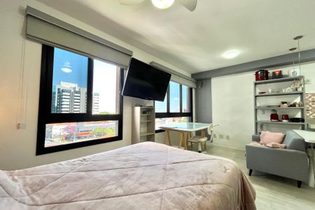 Studio para alugar com 25m², 1 quarto e sem vagaSala/Quarto