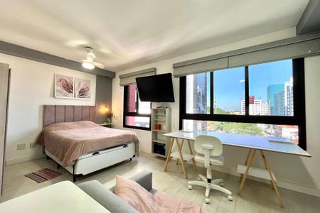 Sala/Quarto de kitnet/studio para alugar com 1 quarto, 25m² em Planalto Paulista, São Paulo