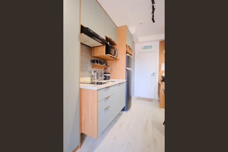 Studio para alugar com 27m², 1 quarto e sem vagaCozinha